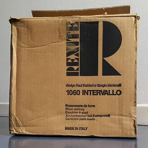 cenicero rexite 1060 intervalo diseño raul barbieri giorgio marianelli