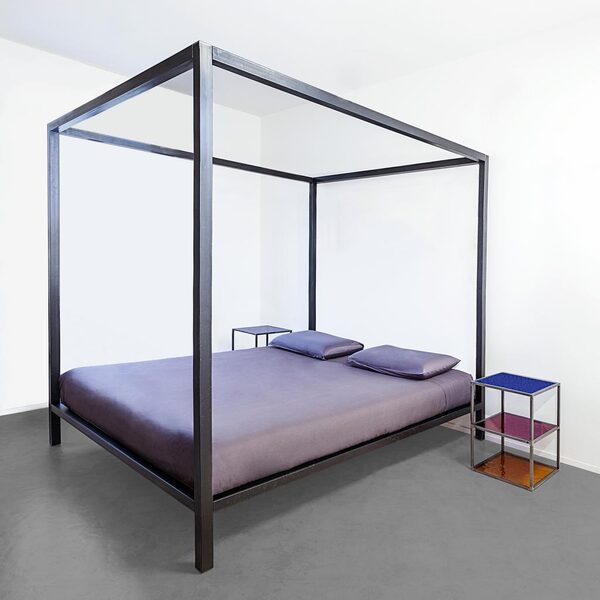 Canopy bed Valentina design Luca Perlini