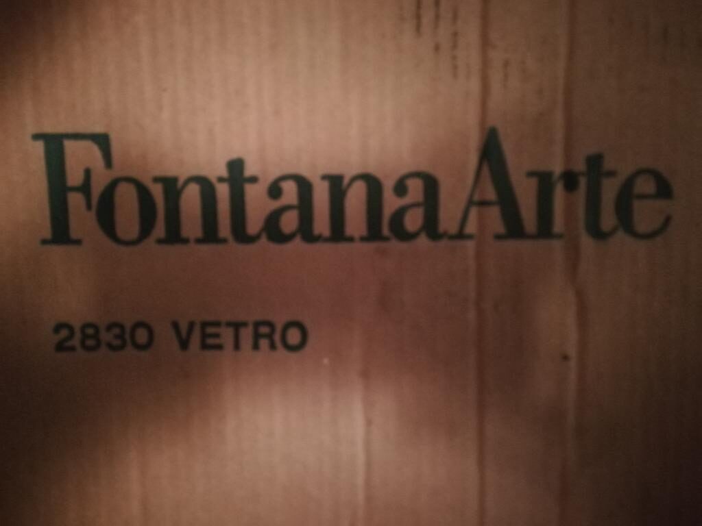 Fontana Arte 2830 replacement glass 