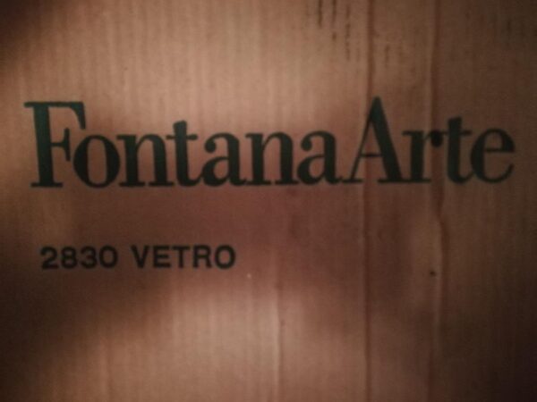 Fontana Arte 2830 replacement glass 