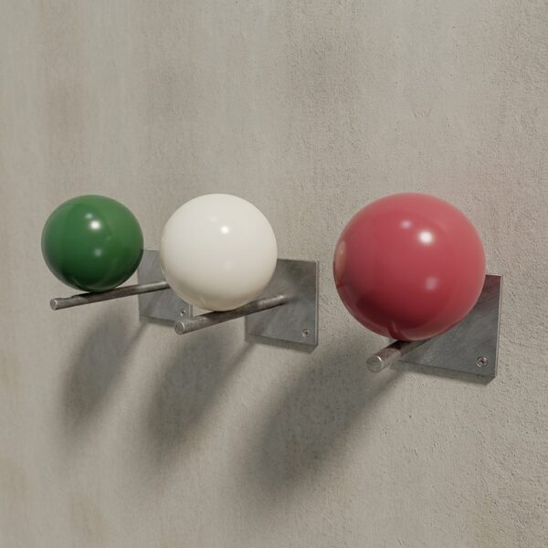Colgadores Equilibrio set Italia diseño Luca Perlini