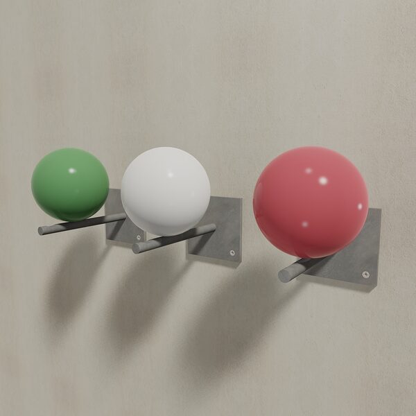 Attaccapanni Equilibrio set Italia design Luca Perlini
