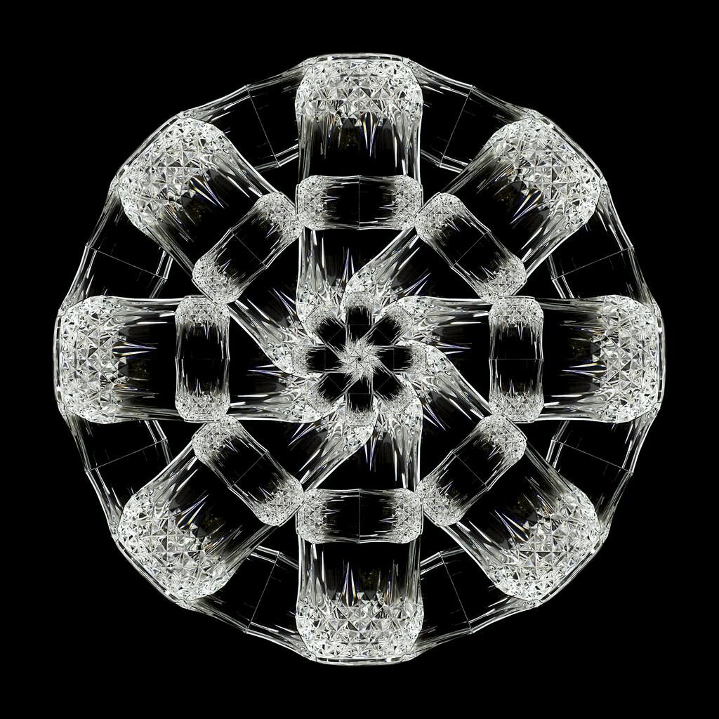 Crystal reflection mandala - Edición limitada 2 de 4