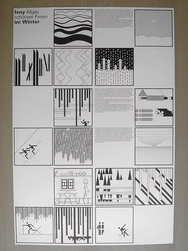 Graphic design by Otl Aicher