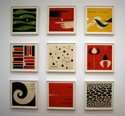 Graphic work by Otl Aicher