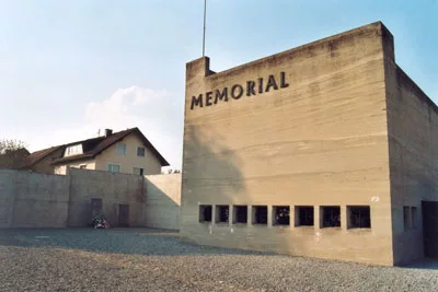 Interior of the Gusen memorial by BBPR