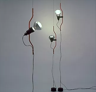 Parentesi lamp by Achille Castiglioni