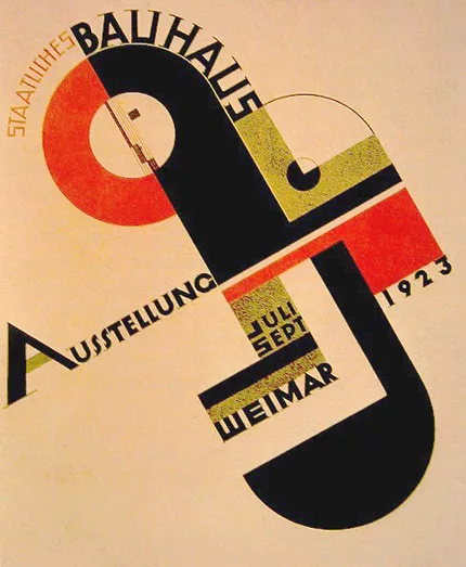 Bauhaus graphic poster